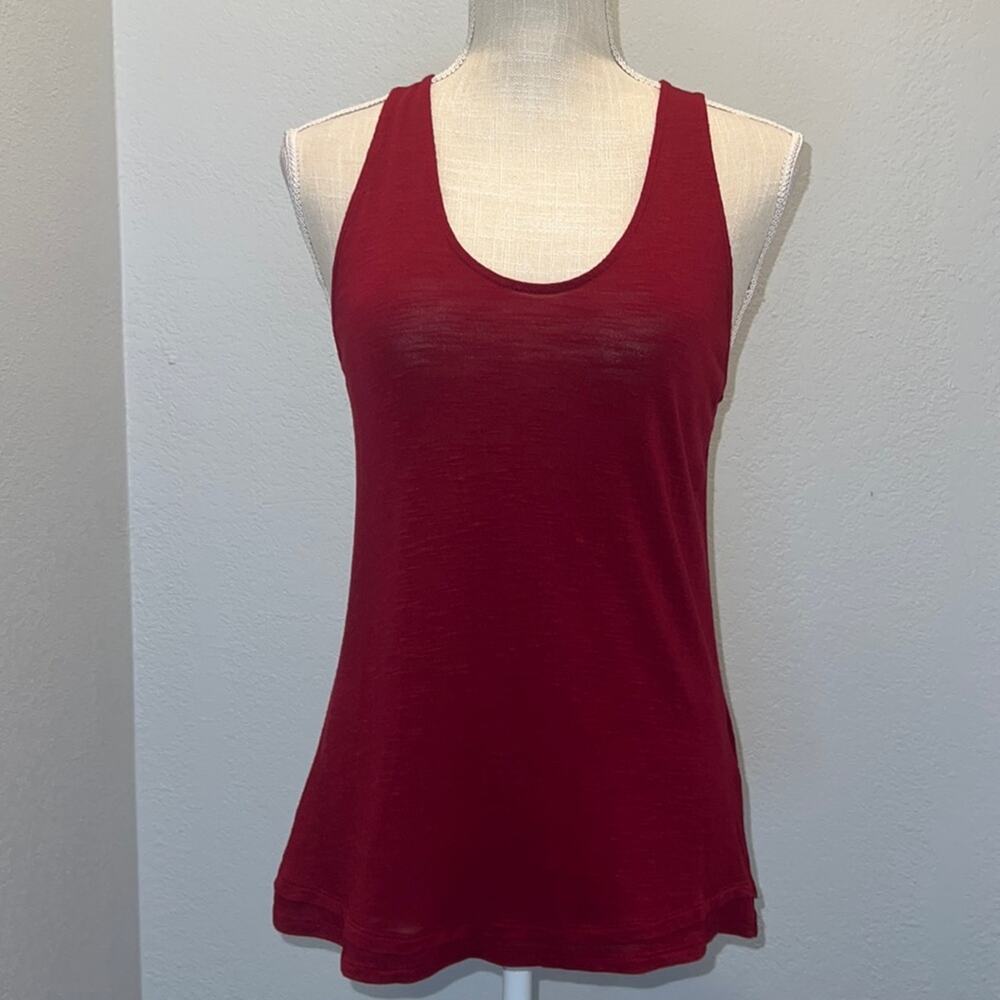 Banana Republic Burgundy Tank Top - Size S